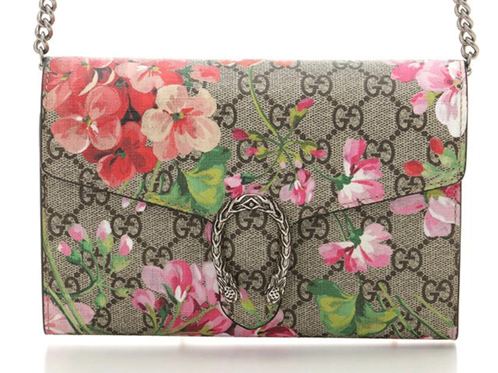 Gucci Bag Chain Shoulder Dionysus Canvas